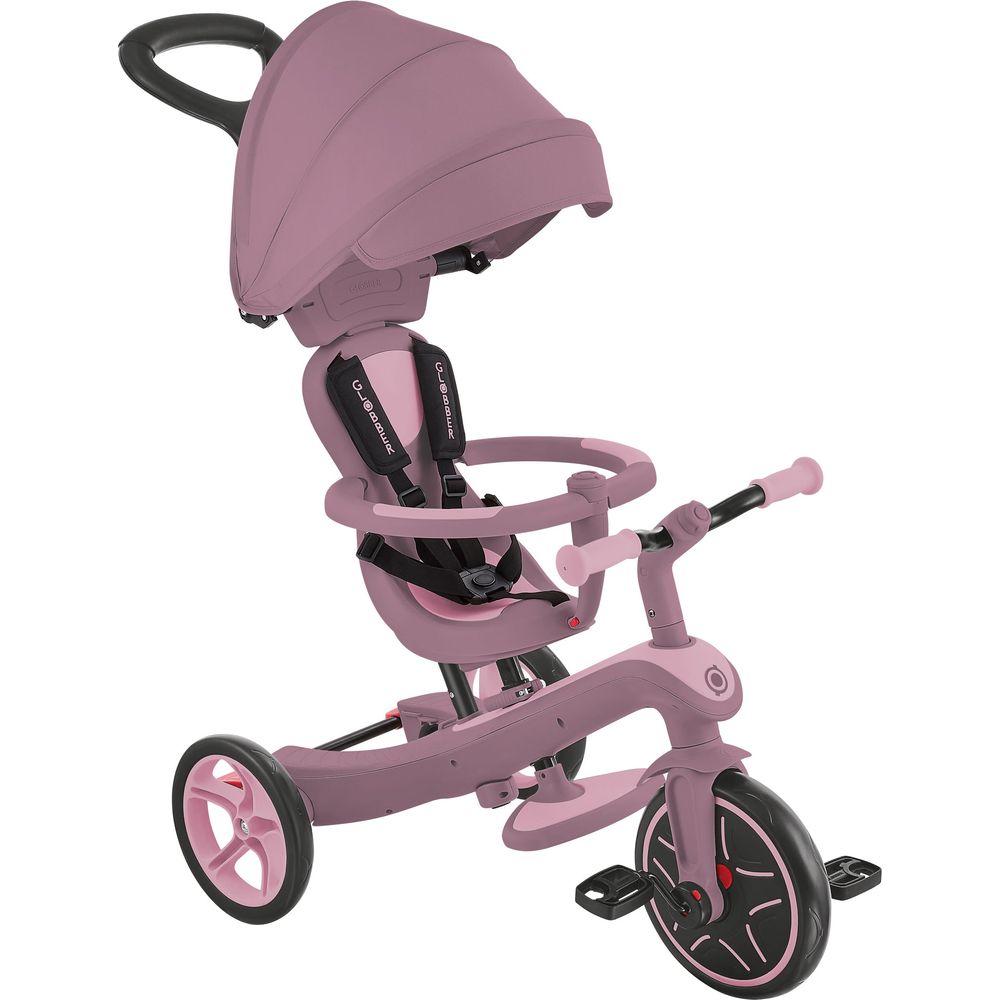 Globber - Explorer Trike Eco 4-in-1 - Berry - Outdoor