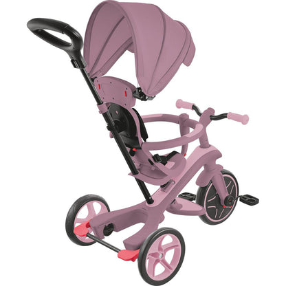 Globber - Explorer Trike Eco 4-in-1 - Berry - Outdoor
