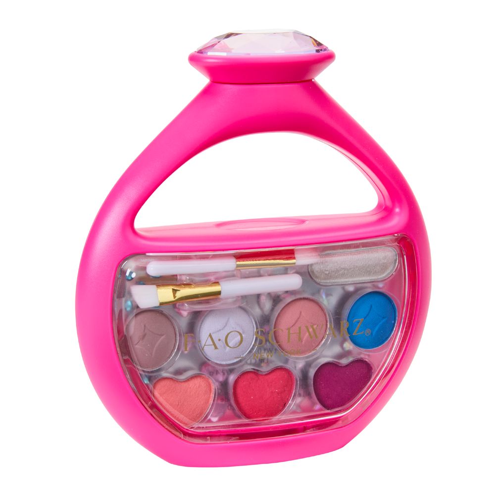 FAO Schwarz - Eye & Lip Compact 7-Piece Set - Fashion Activity and Roleplay