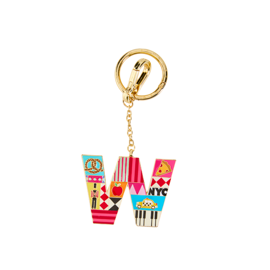 FAO Schwarz - FAO Initial Keychain - W - Souvenirs