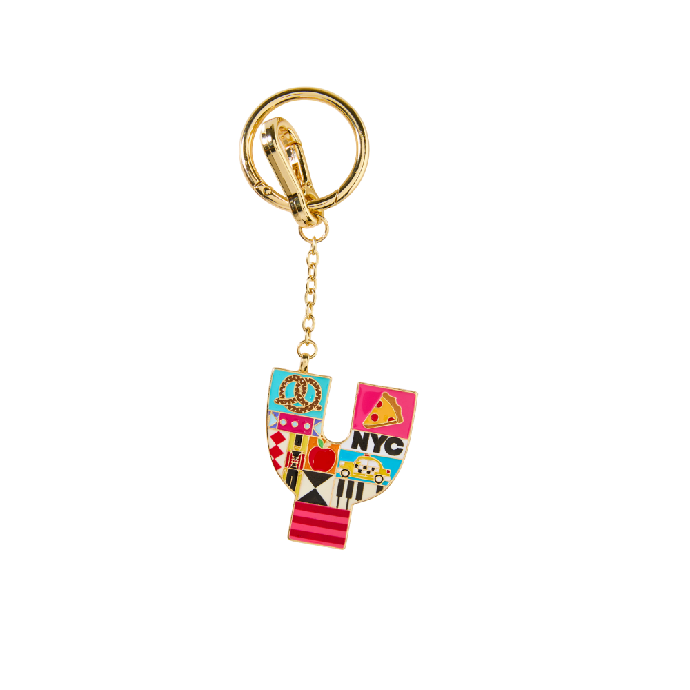 FAO Schwarz - FAO Initial Keychain - Y - Souvenirs
