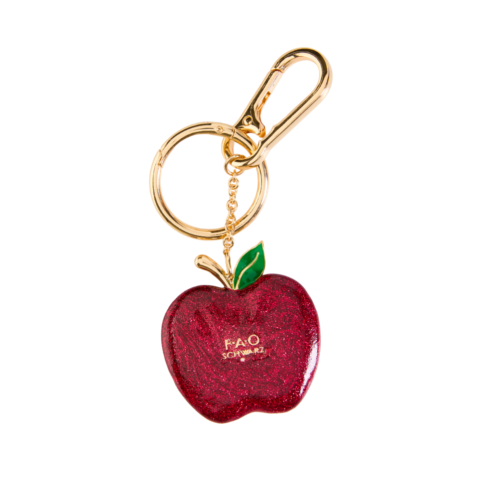 FAO Schwarz - FAO NYC Apple Keychain - Souvenirs