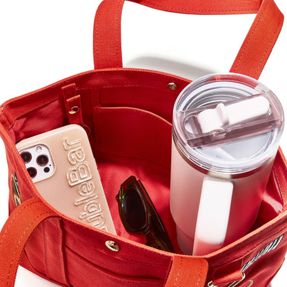 Minibar by BaubleBar - FAO x BaubleBar Small Tote Bag - Red - Trend Accessories