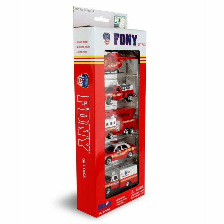 Daron Worldwide Trading, Inc. - FDNY 5-Piece Vehicle Gift Pack - Vehicles