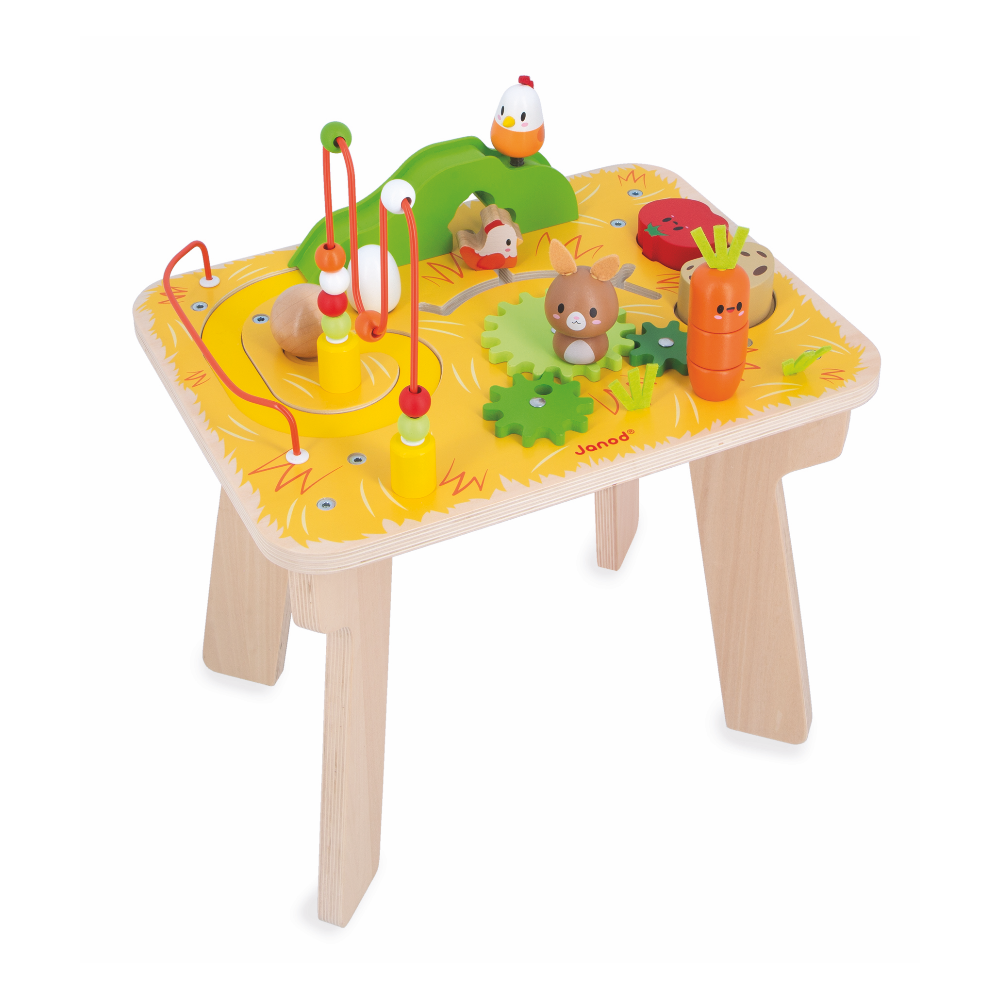 Janod - Farm Multi-Activity Table - Infants