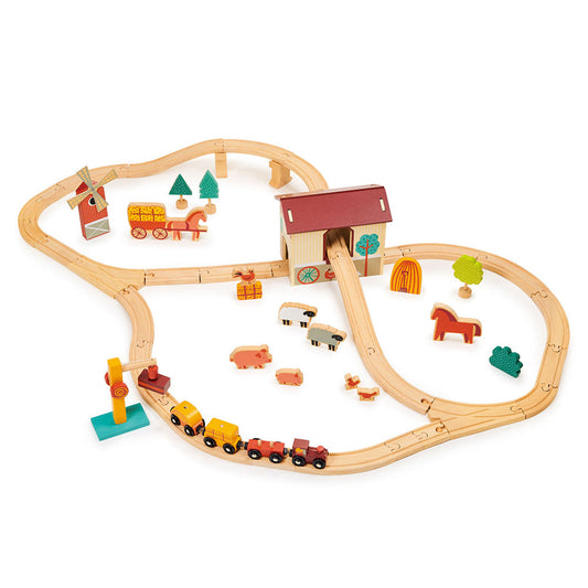 Mentari - Farmyard Train Set - Preschool