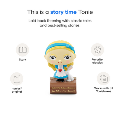 Tonies - Favorite Classics: Alice's Adventures in Wonderland Tonie - Electronics