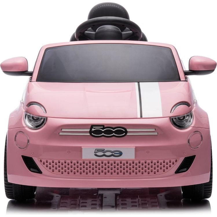 Best Ride on Cars - Fiat 500 12V Ride On Car - Pink - Outdoor