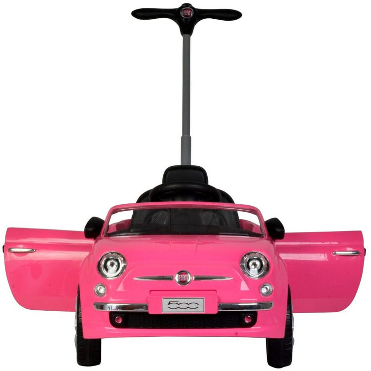 Best Ride on Cars - Fiat Push Car - Pink - Outdoor