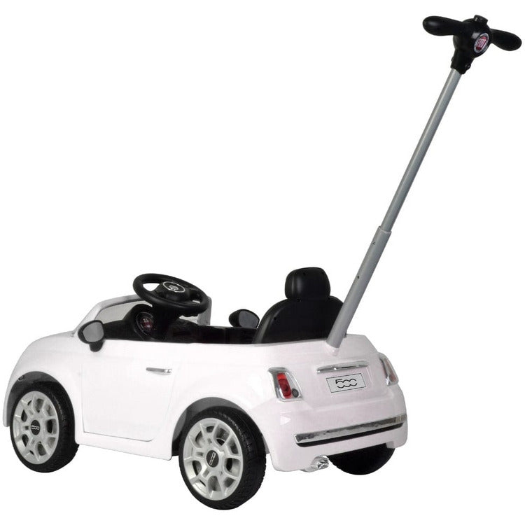 Best Ride on Cars - Fiat Push Car - White - Outdoor