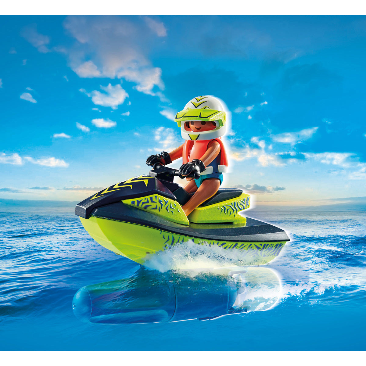 Playmobil - Fireboat with Water Scooter Playset - Preschool