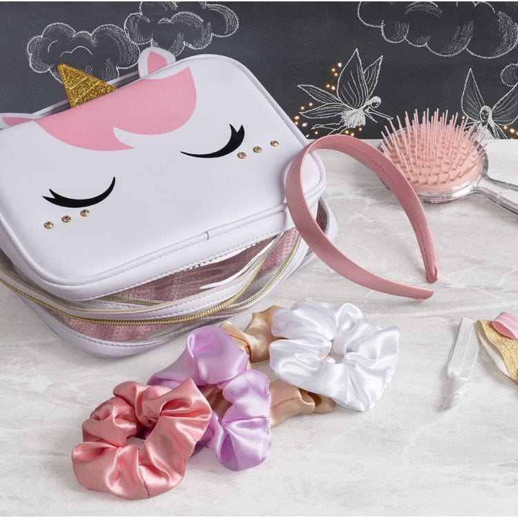 FAO Schwarz - Flawless Fashion Kids Hair Accessory Set - White - Fashion Activity and Roleplay
