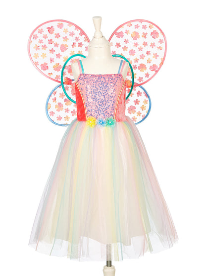 Souza - Flora Dress & Wings Set (Green) - 5-7 Years - Dress up