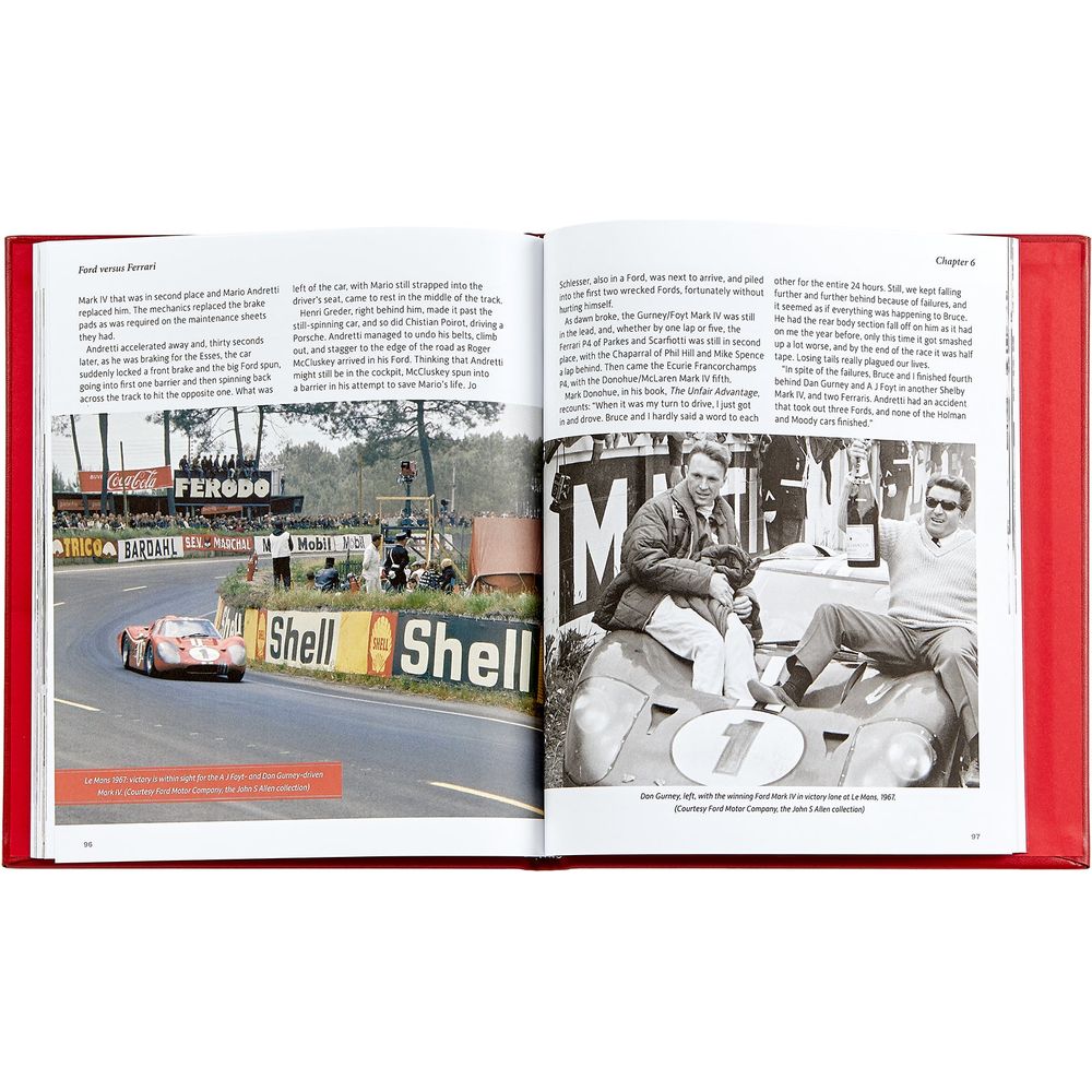 Graphic Image - Ford VS. Ferrari Book Leather Edition - Books