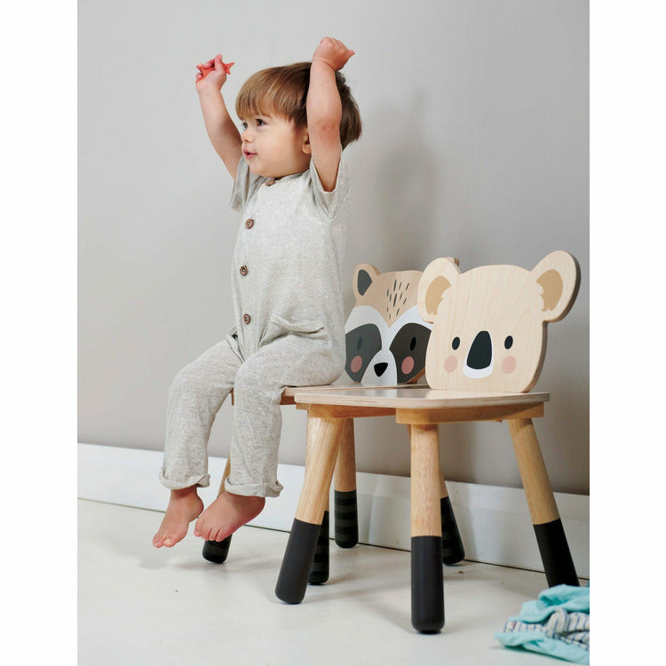 Tender Leaf Toys - Forest Racoon Chair - Room Decor