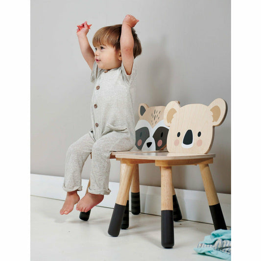 Tender Leaf Toys - Forest Racoon Chair - Room Decor