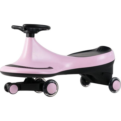 Freddo - Freddo Toys Swing Car with Flashing Wheels - Pink - Outdoor