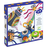 Djeco - Fuzzy Bugs 3D Collage - Creativity
