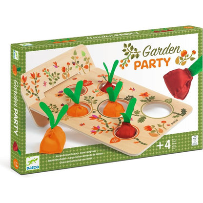 Djeco - Garden Party Bag Toss Game - Preschool