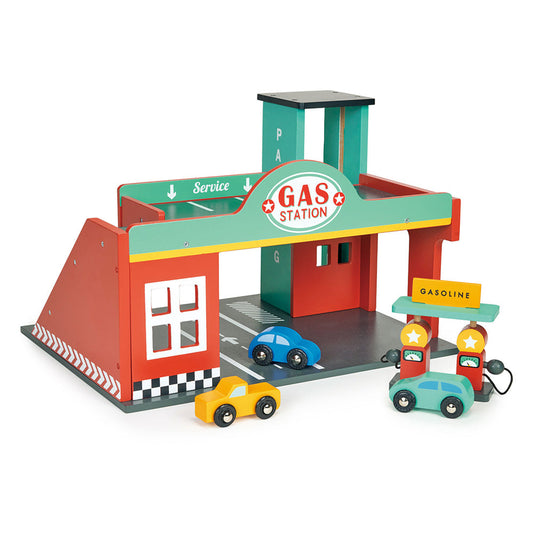 Mentari - Gas Station Playset - Preschool