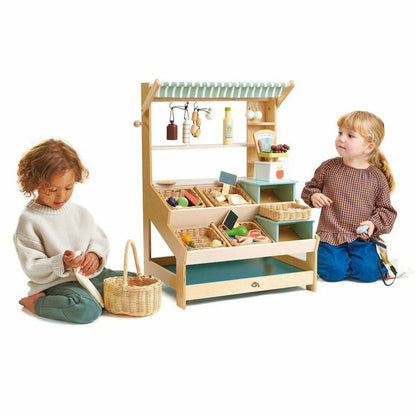 Tender Leaf Toys - General Store Market Stand - Preschool