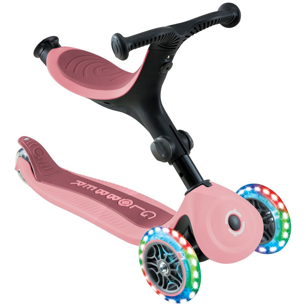 Globber - Go Up Active 360 Scooter - Pastel Pink - Outdoor
