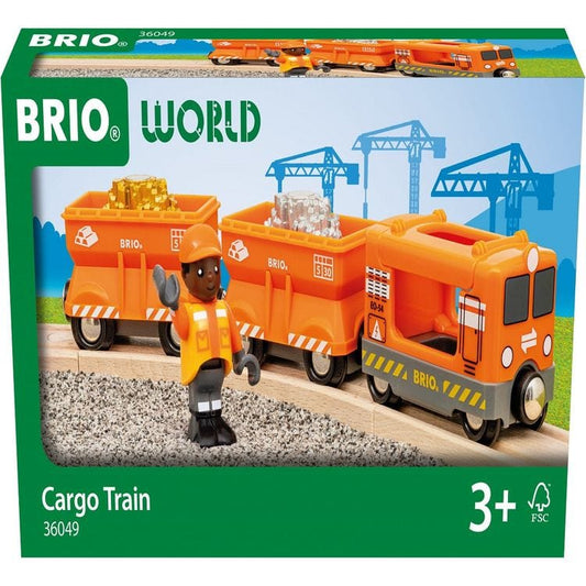 Brio - Gold Cargo Train - Preschool