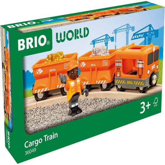 Brio - Gold Cargo Train - Preschool