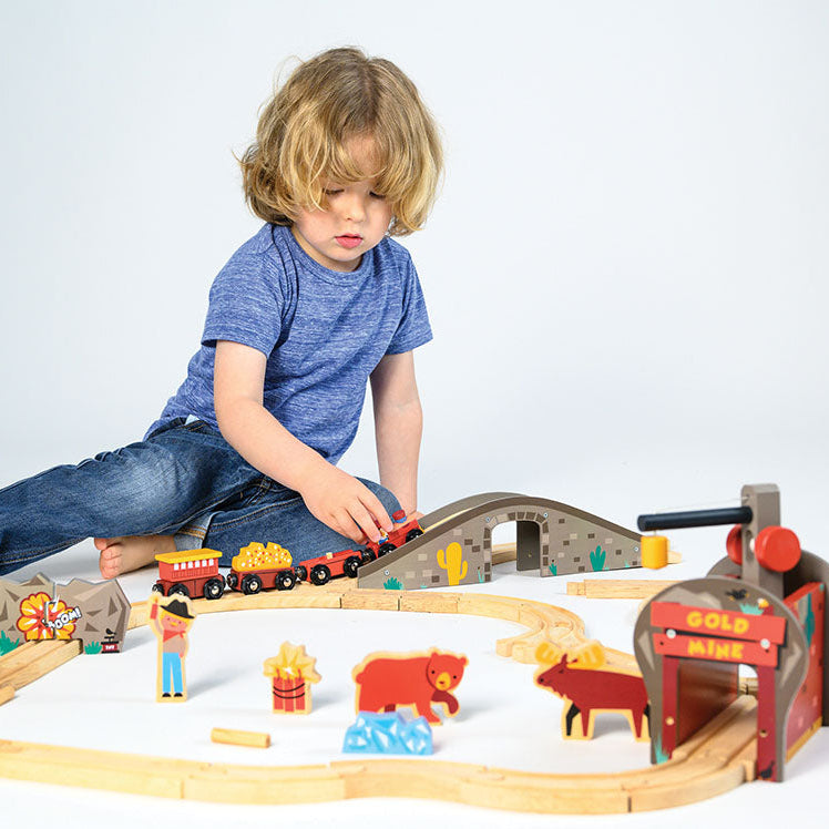 Mentari - Gold Mine Train Set - Preschool