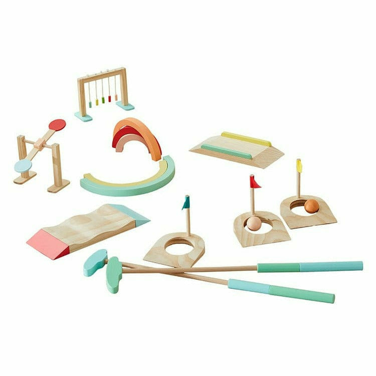 Wonder & Wise - Good Wood Mini Golf Game - Preschool
