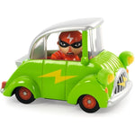 Djeco - Green Flash Crazy Motors Car Toy - Vehicles