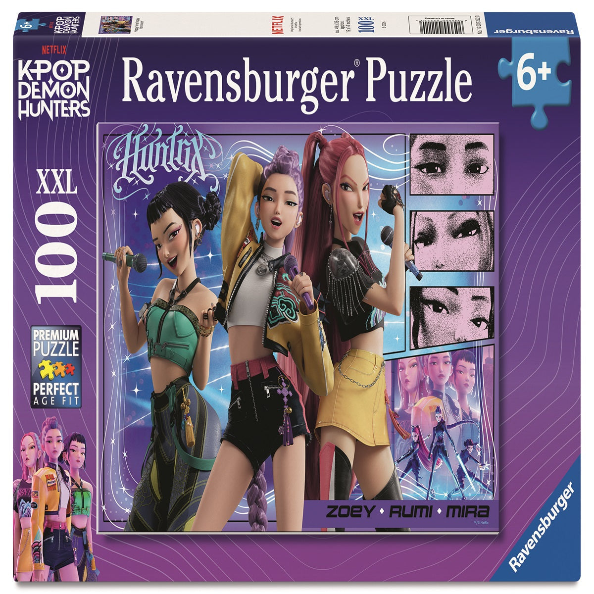Ravensburger - Happy Fans, Happy Honmoon! K-Pop Demon Hunters 100 Piece Jigsaw Puzzle - Puzzles