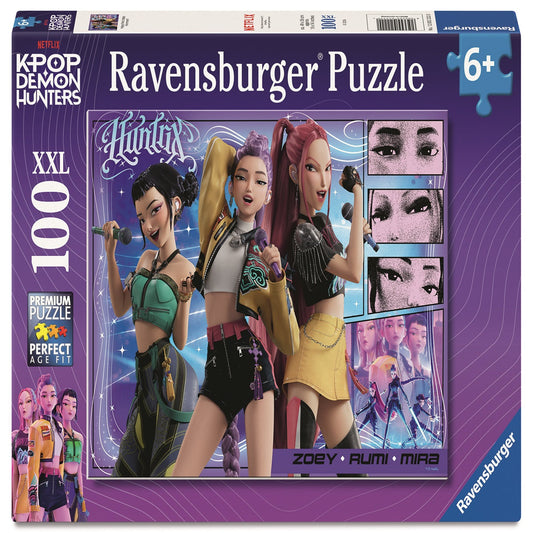 Ravensburger - Happy Fans, Happy Honmoon! K-Pop Demon Hunters 100 Piece Jigsaw Puzzle - Puzzles