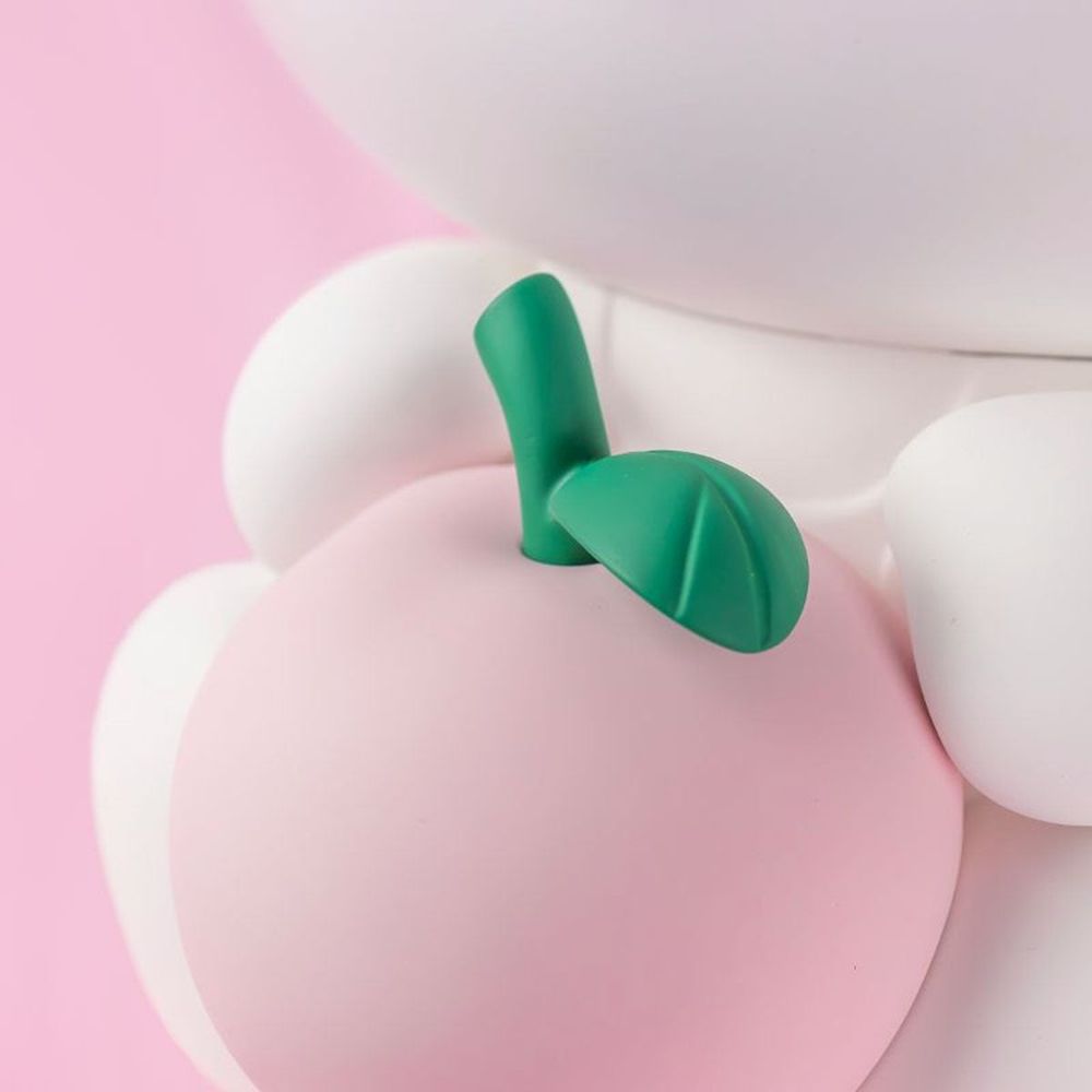 Leblon Delienne - Hello Kitty Figure with Pastel Pink Apple - 10.2" - Collectibles