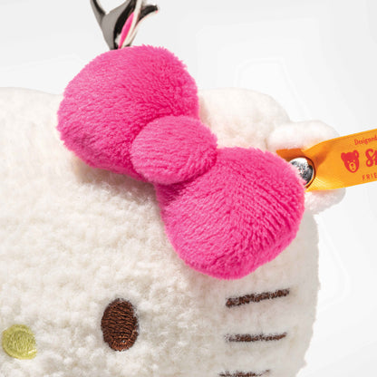 Steiff North America, Inc. - Hello Kitty Keyring - White - Plush