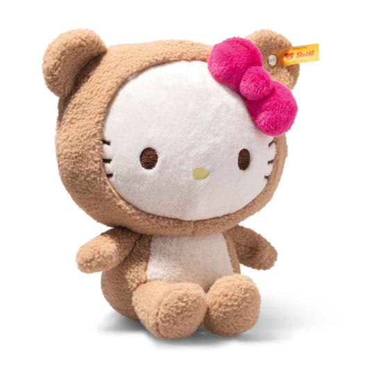 Steiff North America, Inc. - Hello Kitty Plush in Teddy Bear Costume - Plush