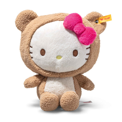 Steiff North America, Inc. - Hello Kitty Plush in Teddy Bear Costume - Plush