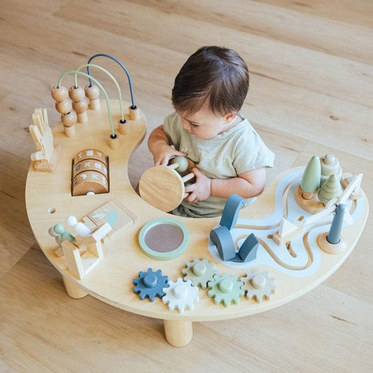 Wonder & Wise - Hi-Lo Wood Activity Table - Infants