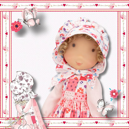 Ruby Red Fashion Friends - Holly Hobbie - Pink Girl Dollset - Dolls