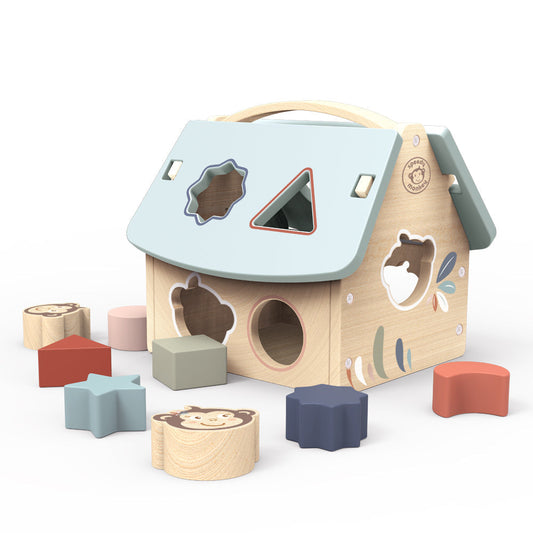 Speedy Monkey - House Shape Sorter - Infants
