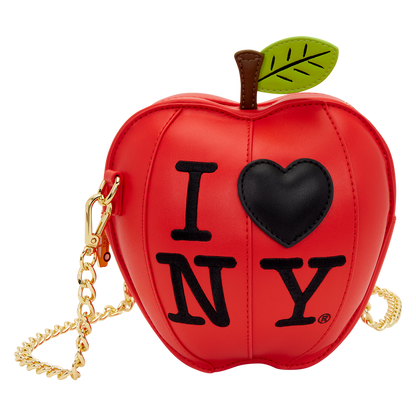 Loungefly - I Heart NY Apple Crossbody Purse - World of Funko