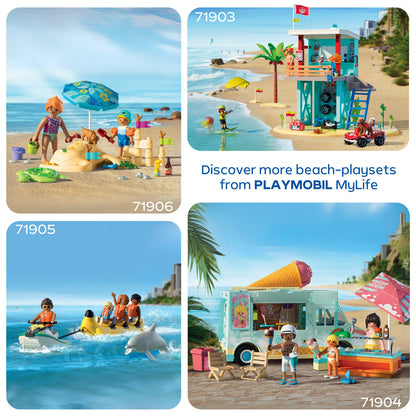 Playmobil - Ice Cream Truck with Surf Shop Playset - Preschool