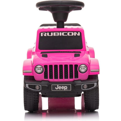 Freddo - Jeep Rubicon Foot to Floor Ride On - Pink - Outdoor