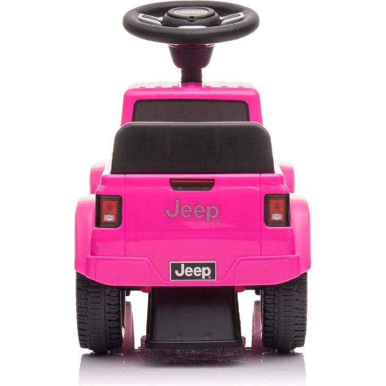 Freddo - Jeep Rubicon Foot to Floor Ride On - Pink - Outdoor