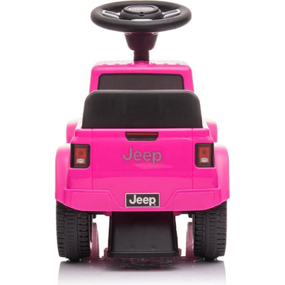 Freddo - Jeep Rubicon Foot to Floor Ride On - Pink - Outdoor