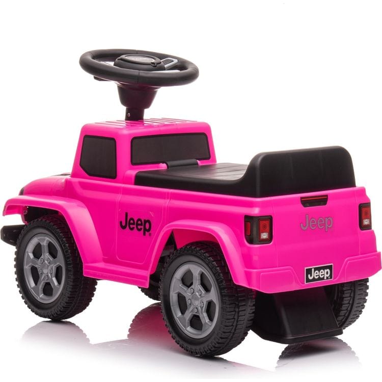 Freddo - Jeep Rubicon Foot to Floor Ride On - Pink - Outdoor