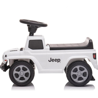 Freddo - Jeep Rubicon Foot to Floor Ride On - White - Outdoor