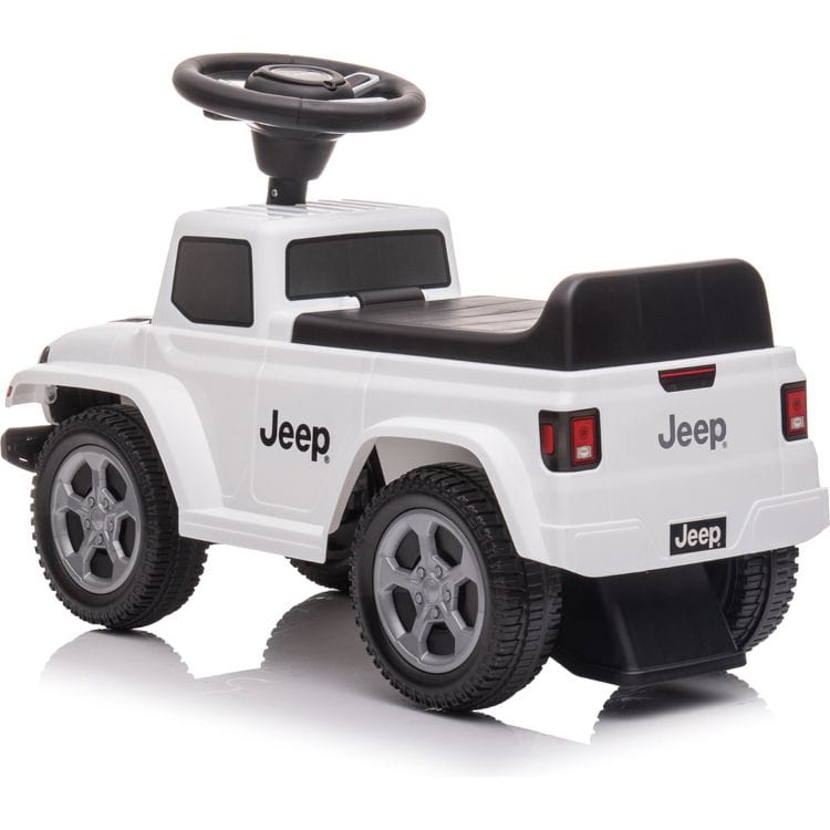 Freddo - Jeep Rubicon Foot to Floor Ride On - White - Outdoor