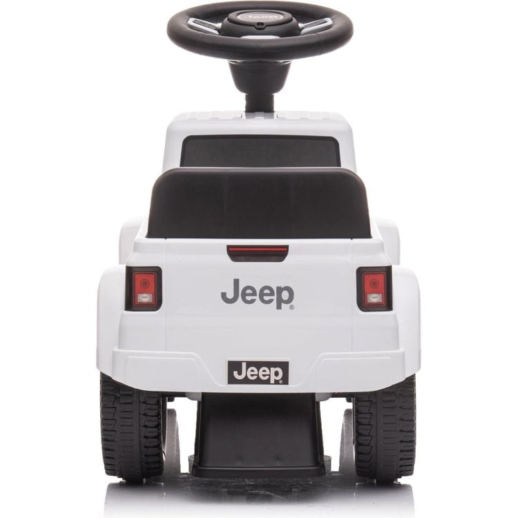 Freddo - Jeep Rubicon Foot to Floor Ride On - White - Outdoor