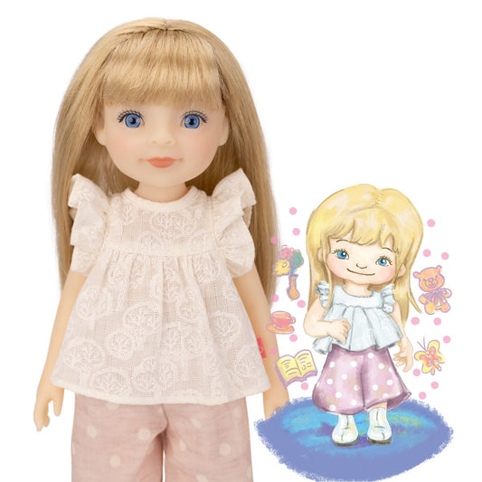 Ruby Red Fashion Friends - Jolli Buddies - Lisa 12.5" Collectible Doll - Dolls